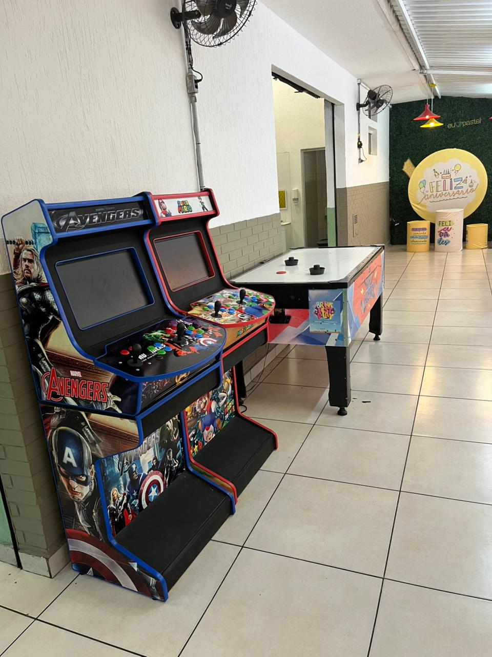 Área de jogos do Ôpastel