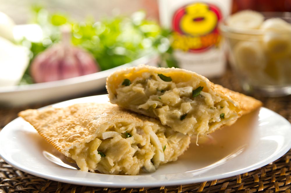 Pastel de palmito do Ôpastel